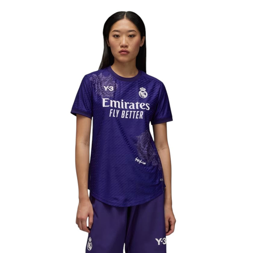 adidas x Y-3 Real Madrid CF 23/24 Fourth Authentic Jersey 'Purple' IN4273