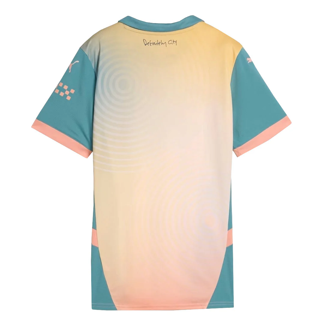(WMNS) Puma Manchester City 24/25 Fourth Replica Jersey 'Yellow' 775141-04