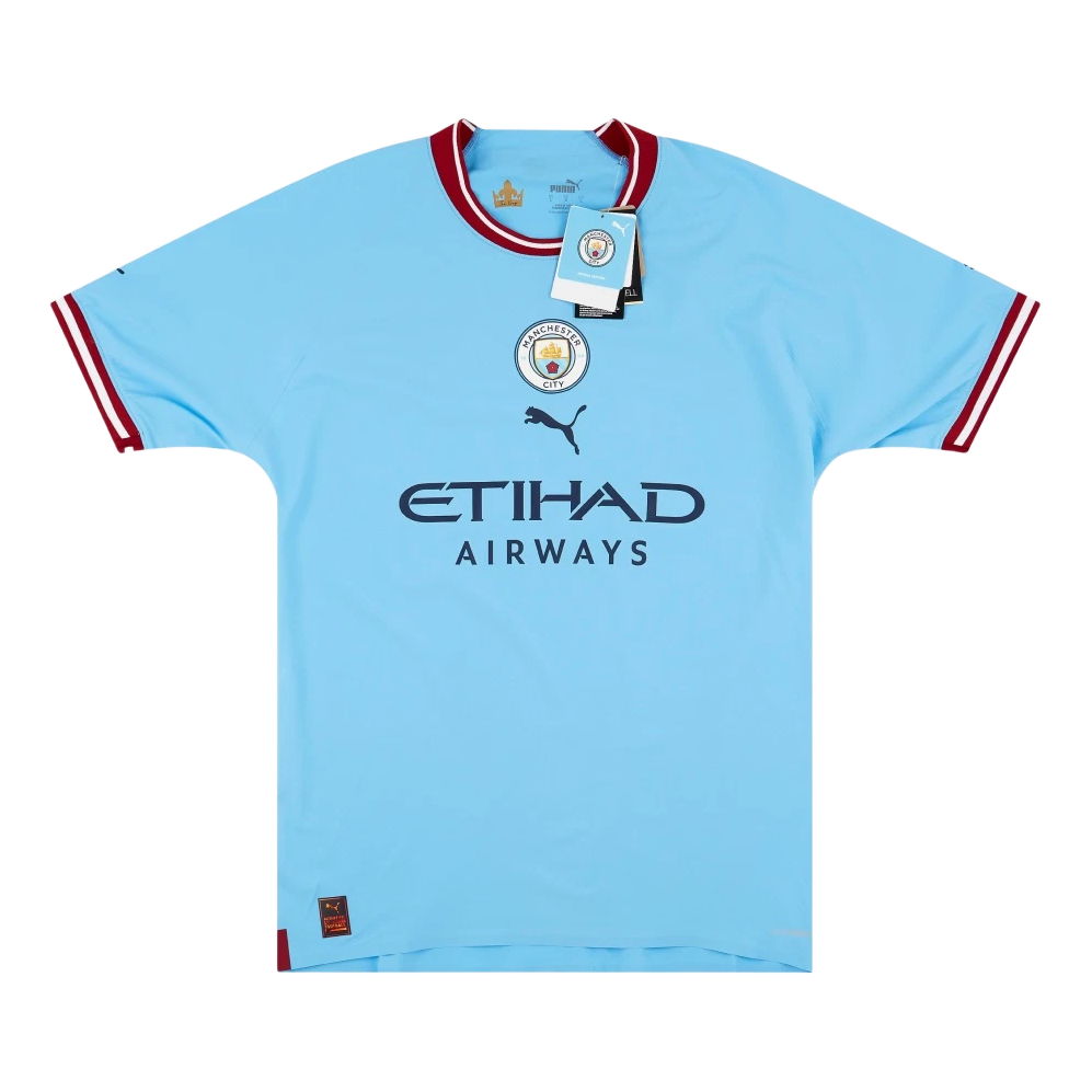 Puma Manchester City 22/23 Player Issue Home Jersey 'Blue' 765706-01
