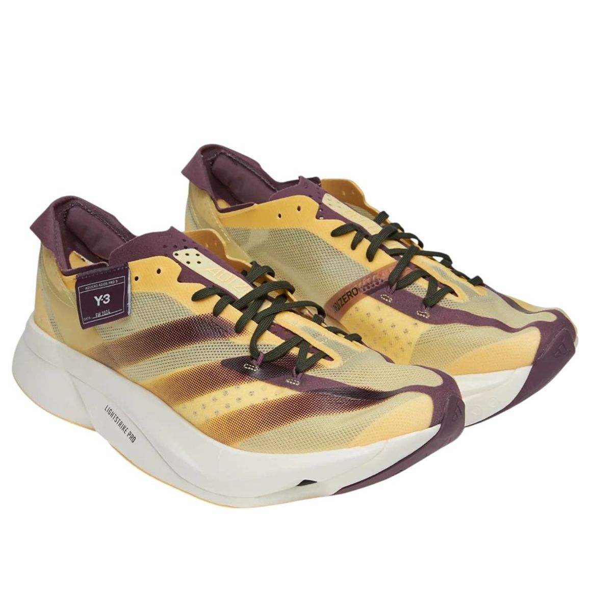 adidas x Y-3 Adios Pro 3.0 'Almost Yellow Shadow Fig' IH0868