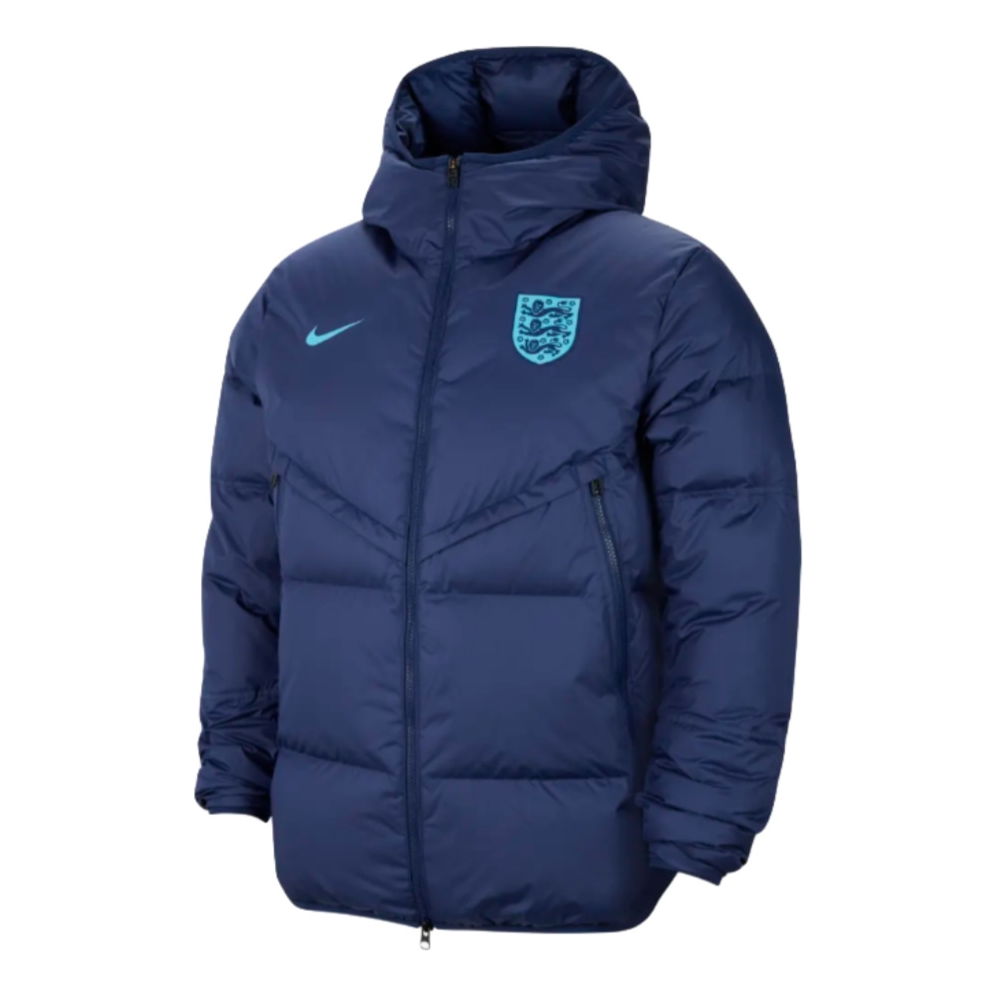 Nike 2022-2023 England Strike Storm Down Jacket 'Blue' DQ0937-492