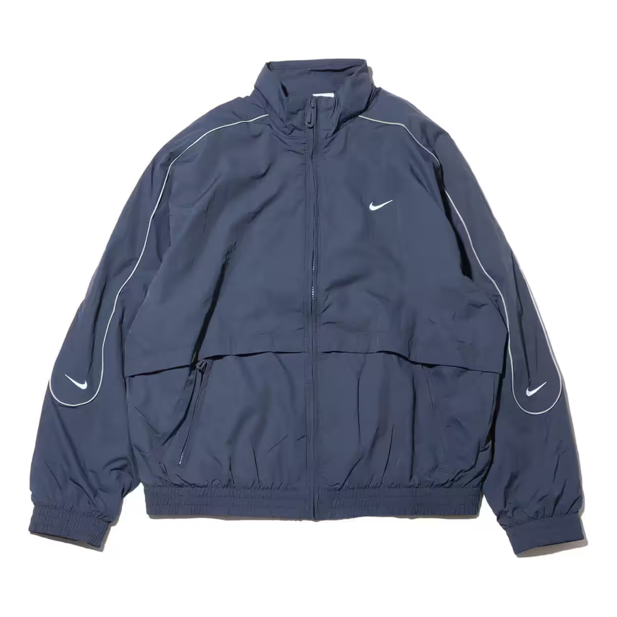 Nike Sportswear Solo Swoosh Woven Track Jacket 'Blue' FB8623-437