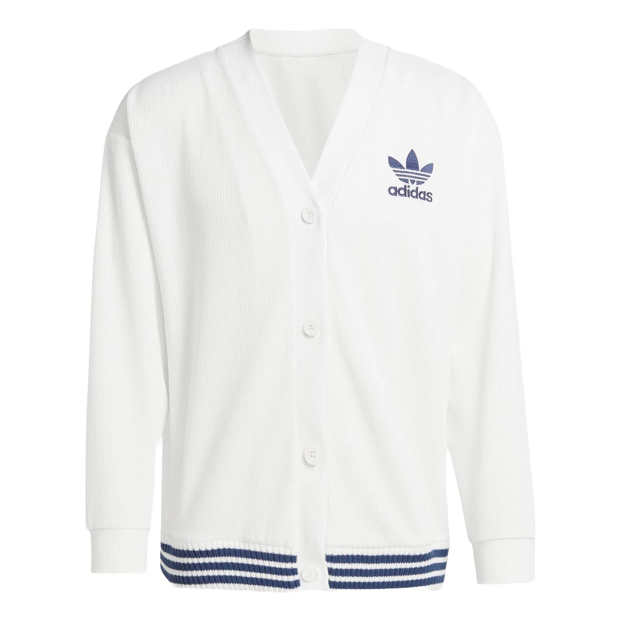(WMNS) adidas Cardigan Asia Sizing 'Off White' IT9829