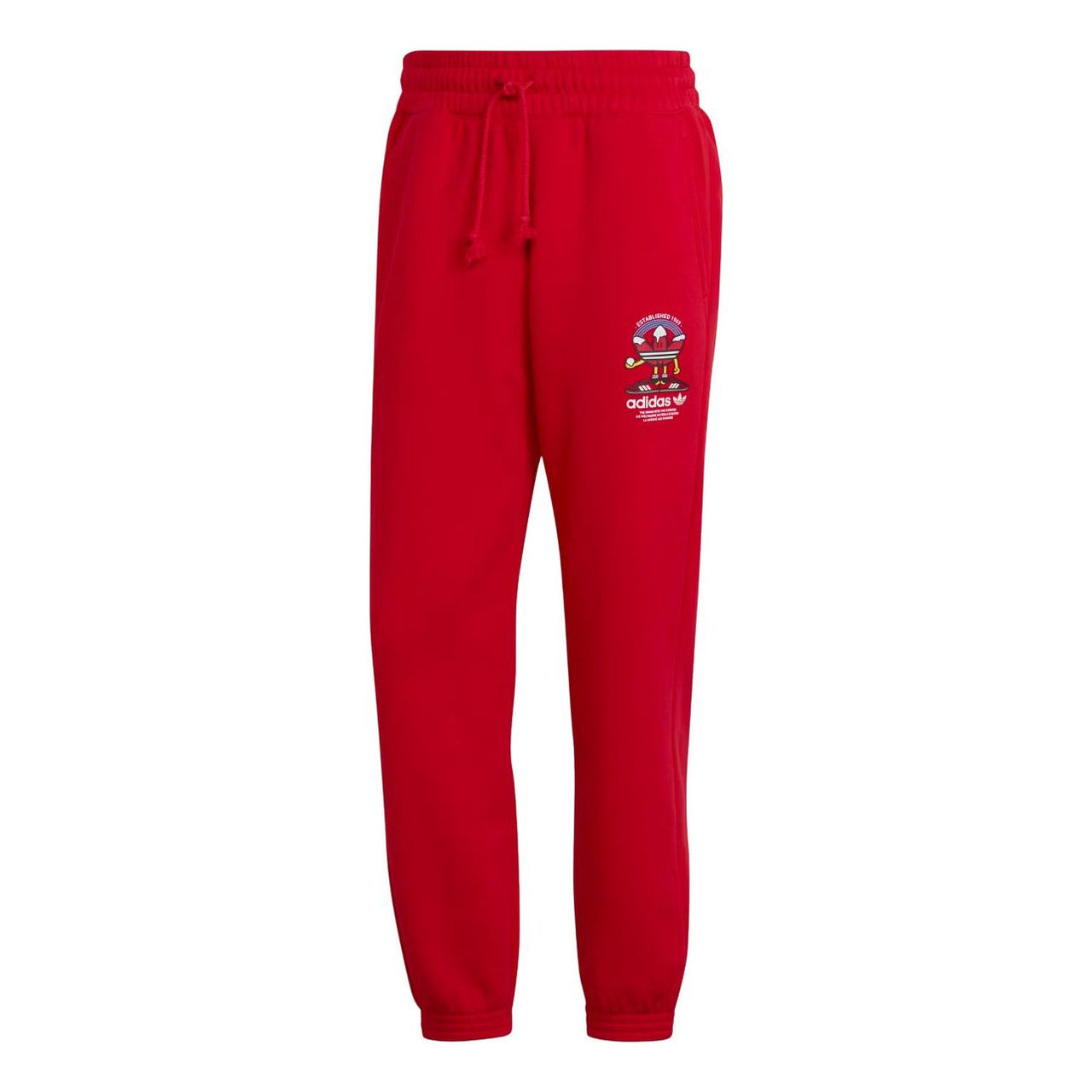 adidas Christmas Sweatpants 'Vivid Red' HK7444