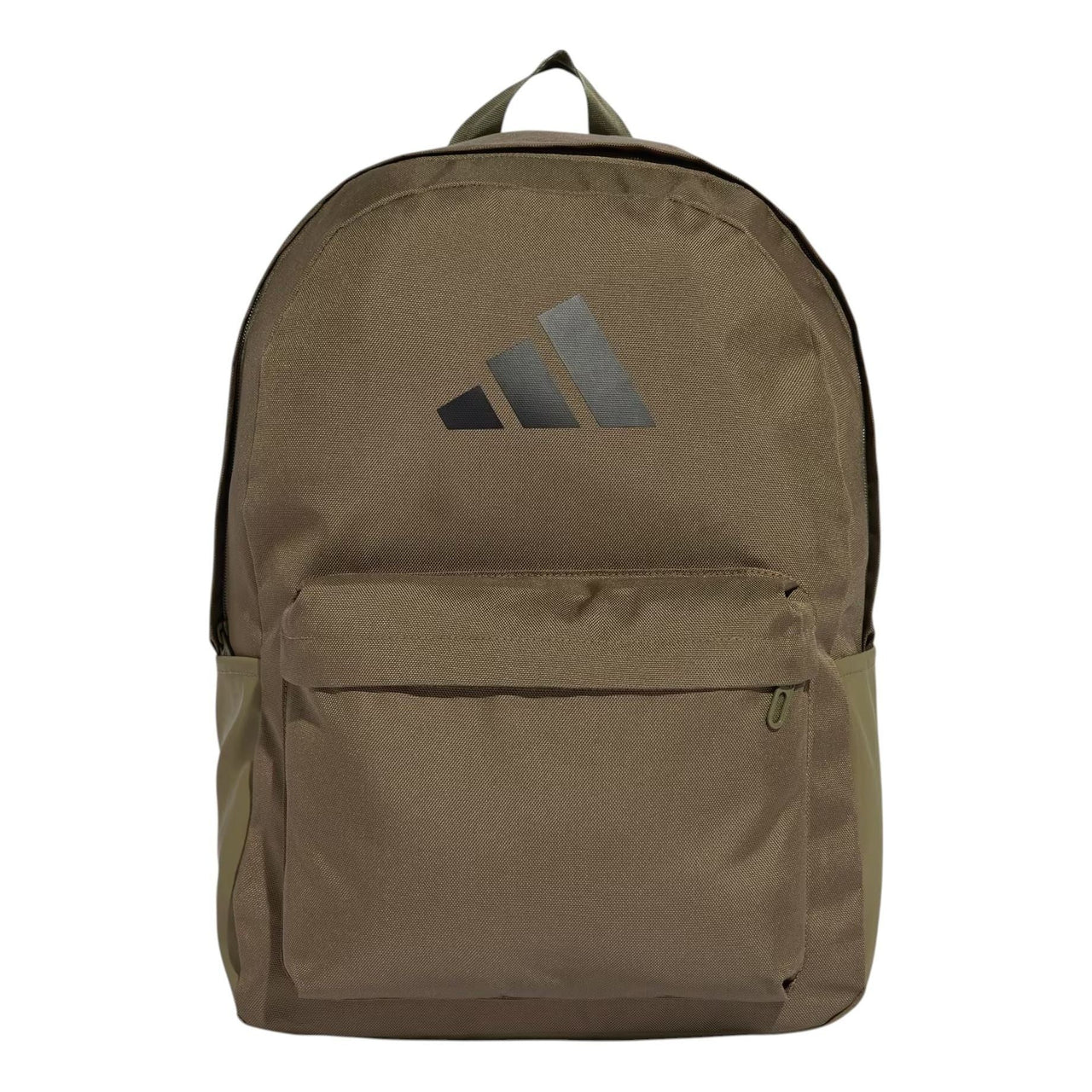 adidas Classic 3 Bar Logo Backpack 'Olive Strata Black' IS7051