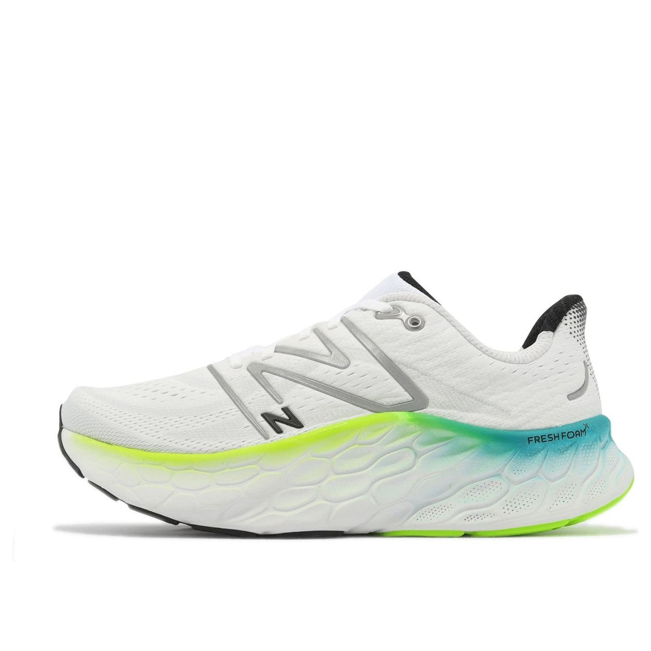 New Balance Fresh Foam X More v4 'White Electric Teal' MMORWT4