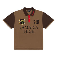 Denim Tears x Stussy Spades Team Polo 'Brown' 314071