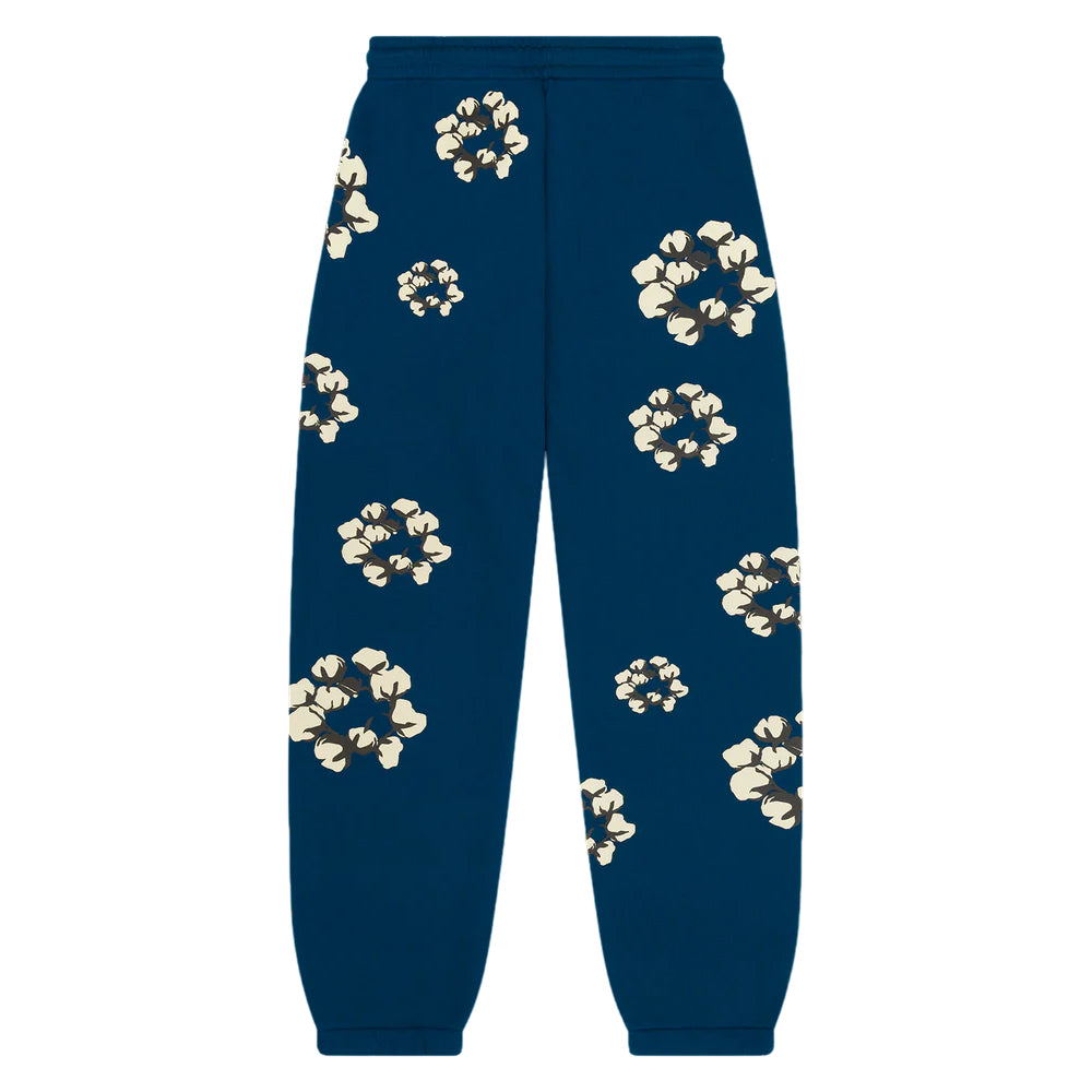 Denim Tears x Cactus Plant Flea Market Cotton Wreath Sweatpants 'Navy' DTCT-5985
