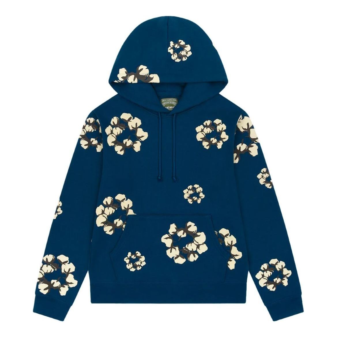 Denim Tears x Cactus Plant Flea Market Cotton Wreath Hoodie 'Navy' DTCT-605