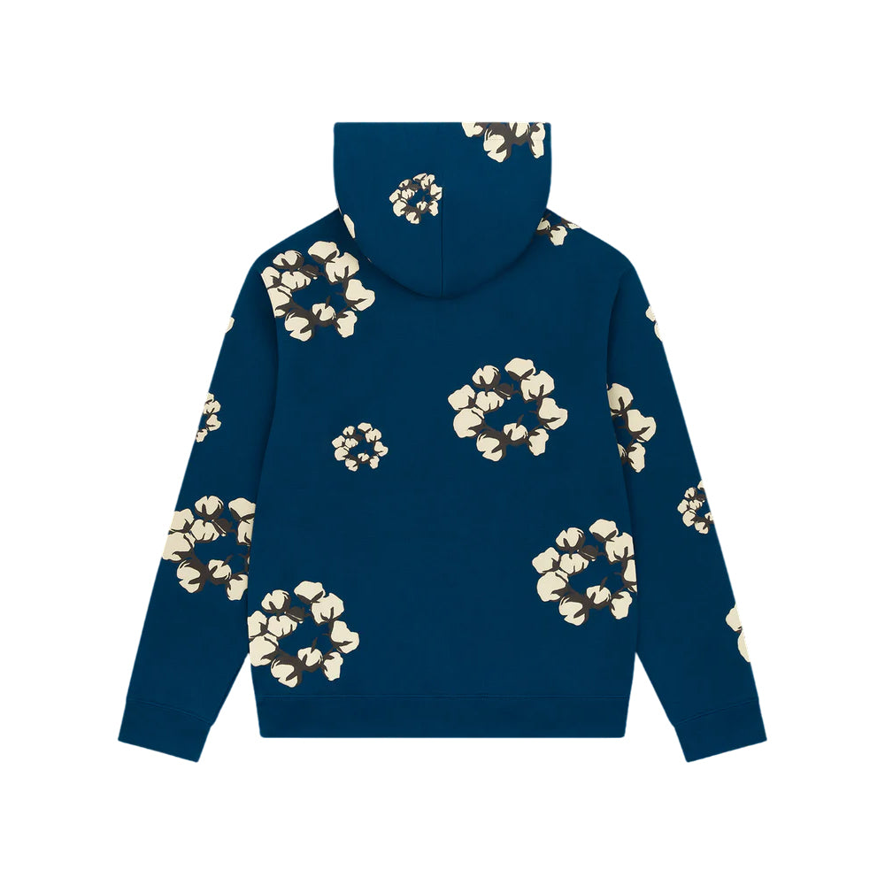 Denim Tears x Cactus Plant Flea Market Cotton Wreath Hoodie 'Navy' DTCT-605