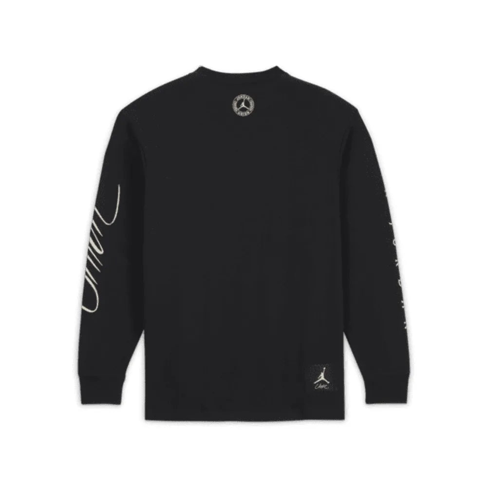 Air Jordan Long-Sleeve T-shirt x Union 'Black' DV7342-010