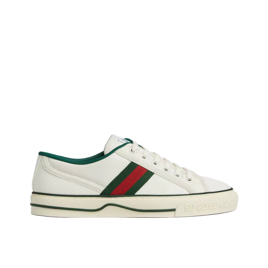 (WMNS) Gucci Tennis 1977 Canvas 'White' 801568-FADOG-9153
