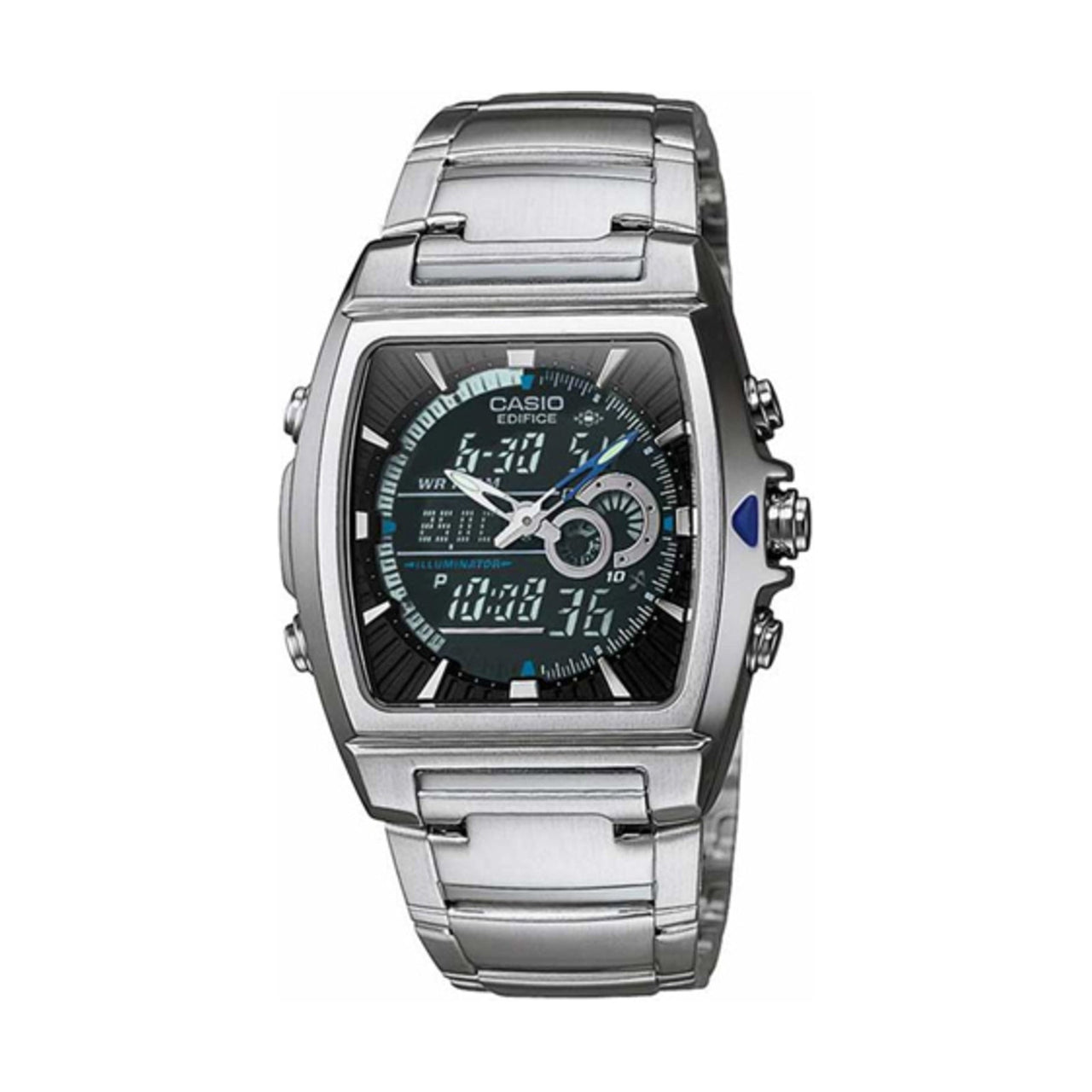 CASIO EDIFICE Quartz Waterproof Mens Black Analog EFA-120L-1A1V