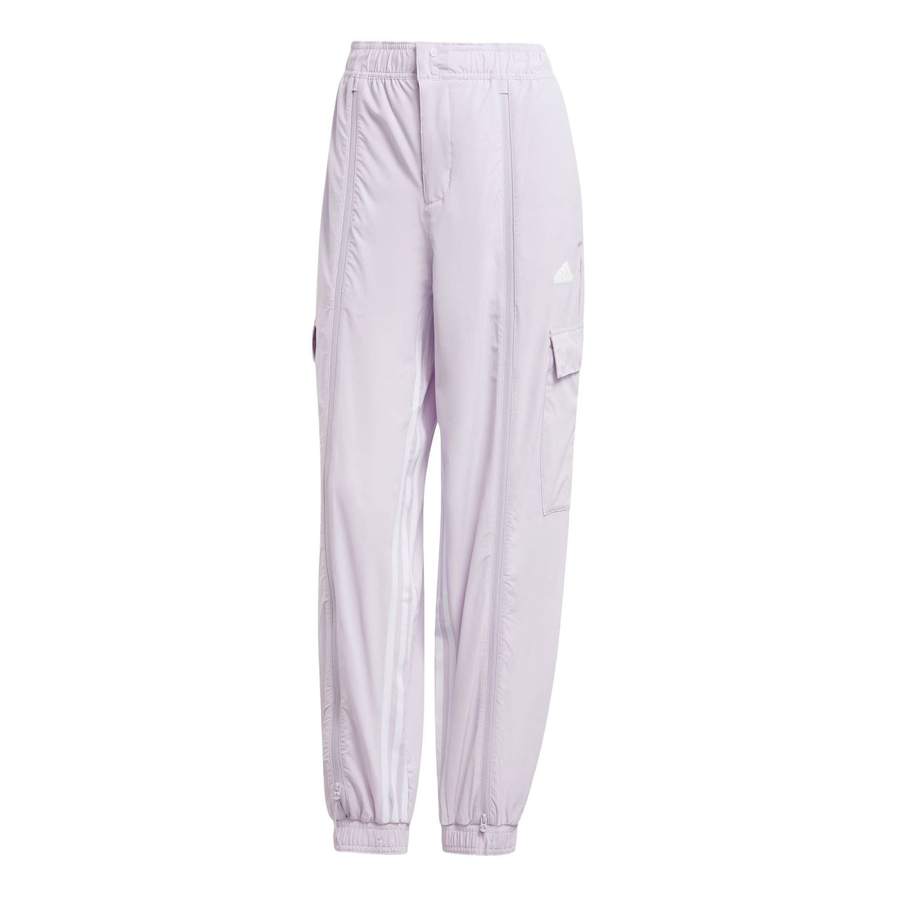 (WMNS) adidas Express All-Gender Cargo Pants 'Light Purple' IS0907