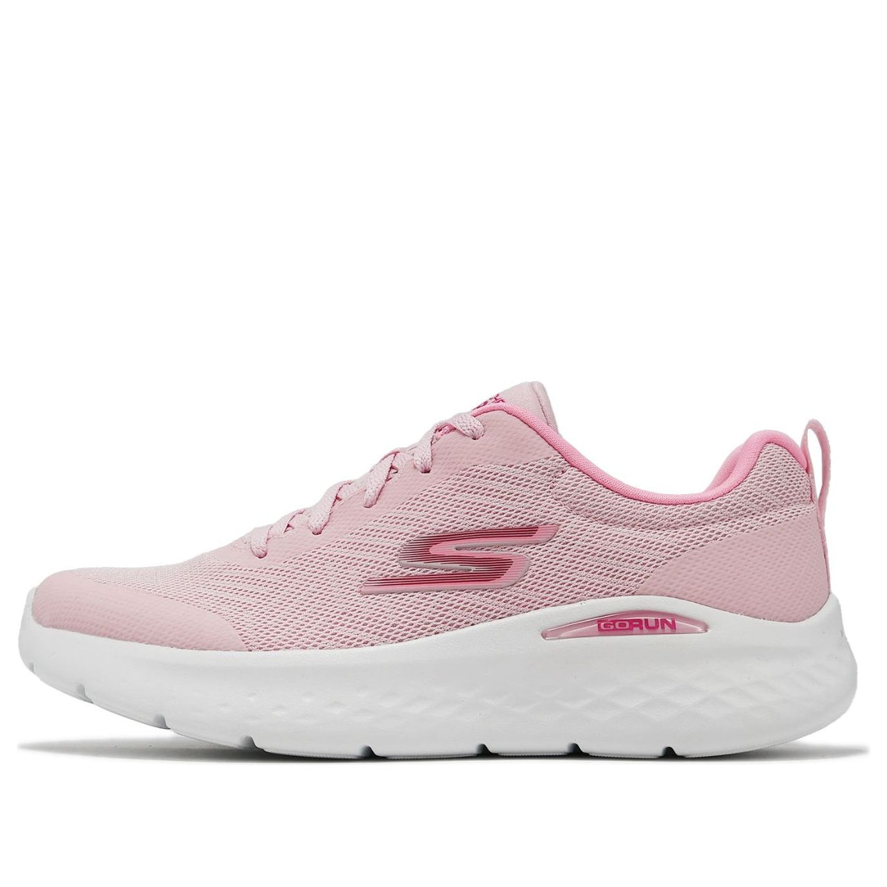 (WMNS) Skechers Go Run Lite 'Light Pink White' 129425-LTPK