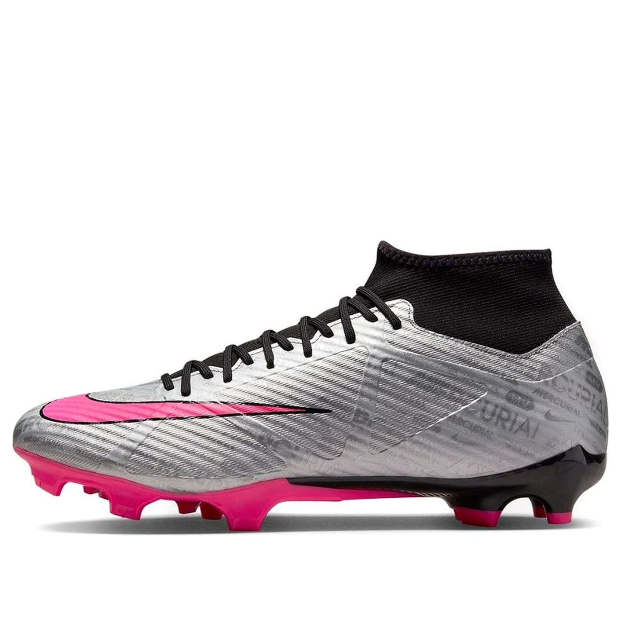 Nike Mercurial Superfly 9 ACAD 25 FG/MG 'Metallic Silver Hyper Pink' FB8402-060