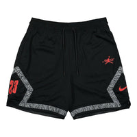 Air Jordan x Awake NY Diamond Shorts Asia Sizing 'Black University Red' FQ5450-010