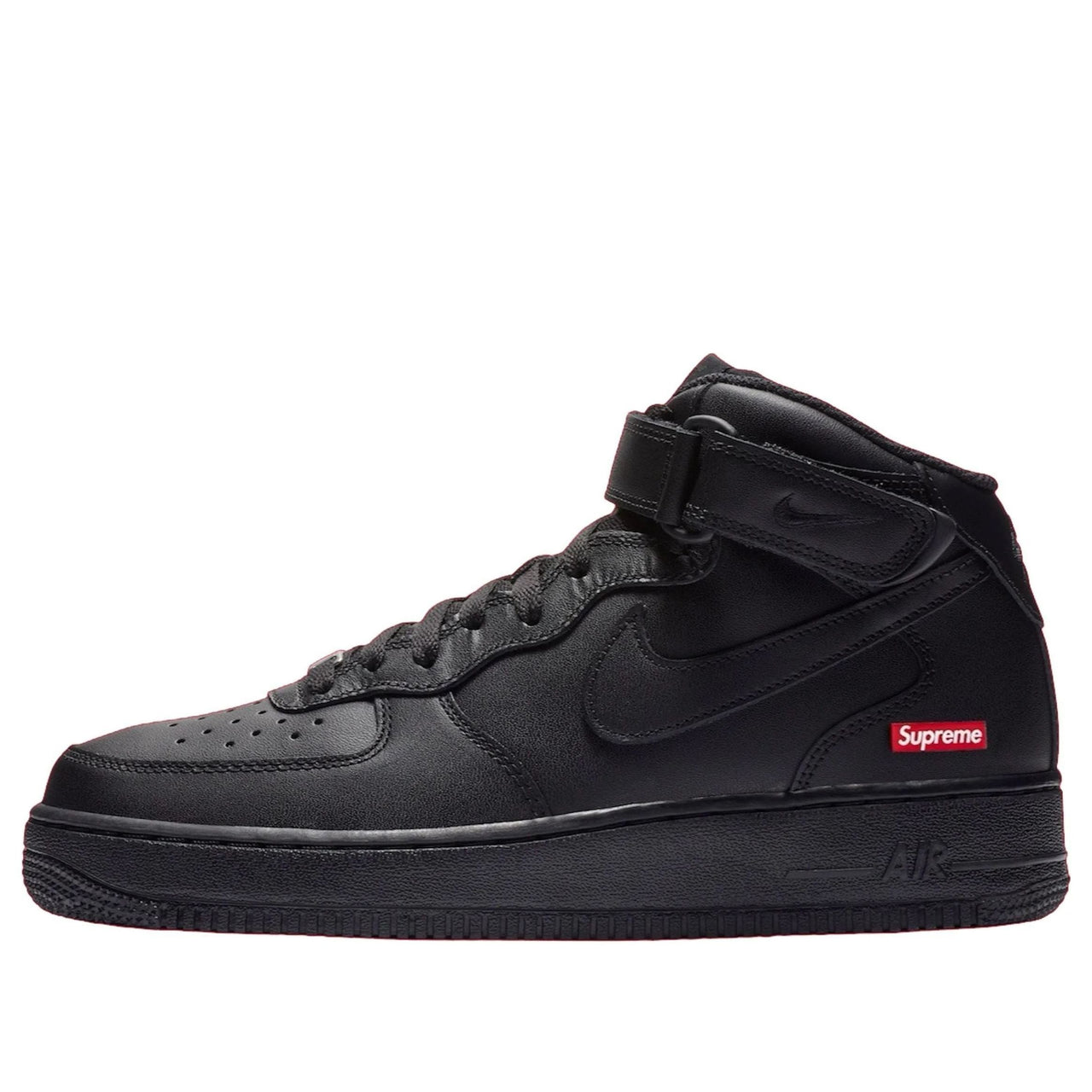 Nike x Supreme Air Force 1 Mid 'Black' FZ8784-001
