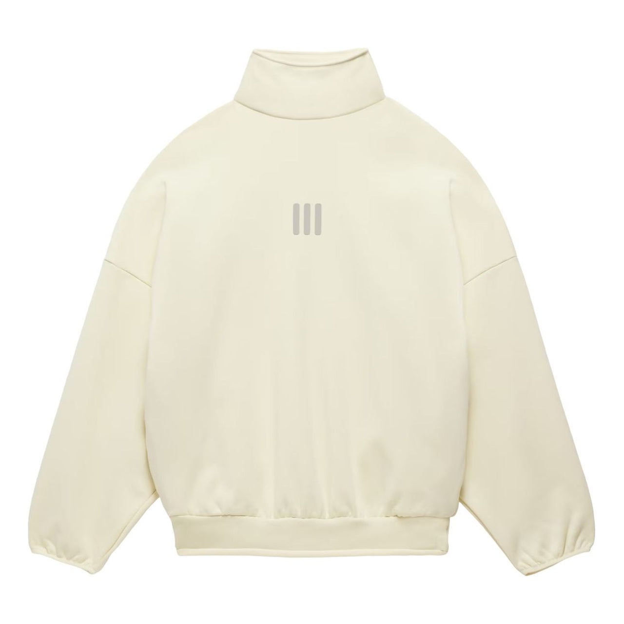 adidas Fear of God Athletics Mock Neck Sweatshirt 'Pale Yellow' IS8742