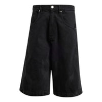 adidas Flames Denim Shorts Asia Sizing 'Black' IS0217
