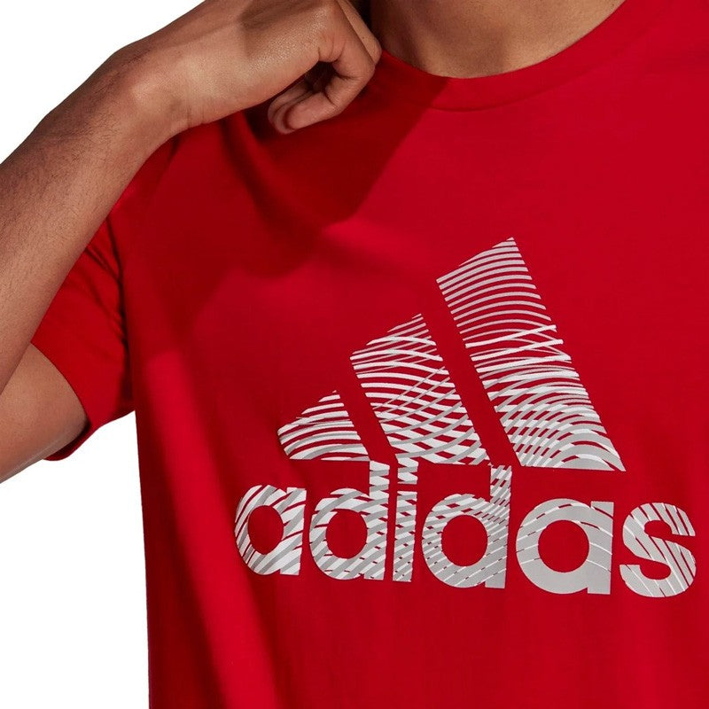 adidas Extrusion Motion Puff-Print Logo Graphic Tee GL2401