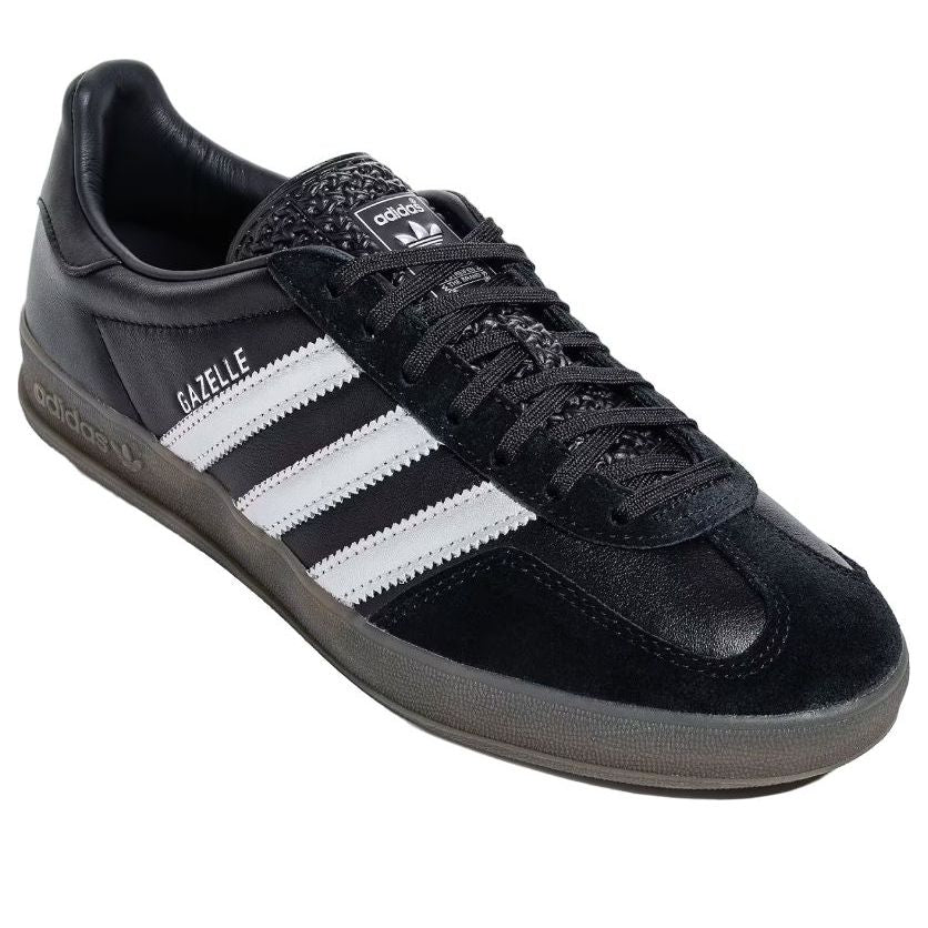 adidas Gazelle Indoor 'Black Matte Silver Gum' JH8837