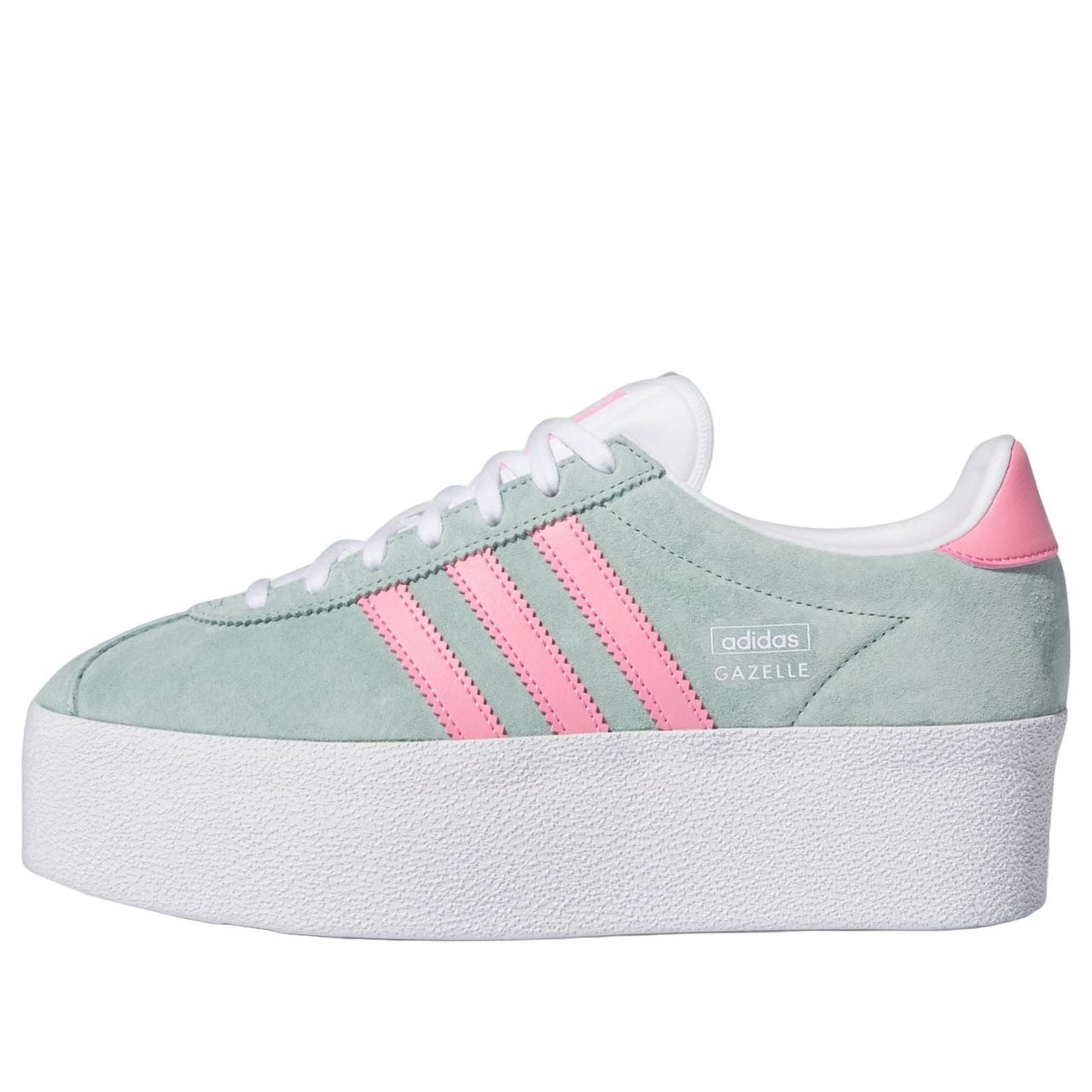 (WMNS) adidas Gazelle Up 'Hazy Green Bliss Pink' IH1293