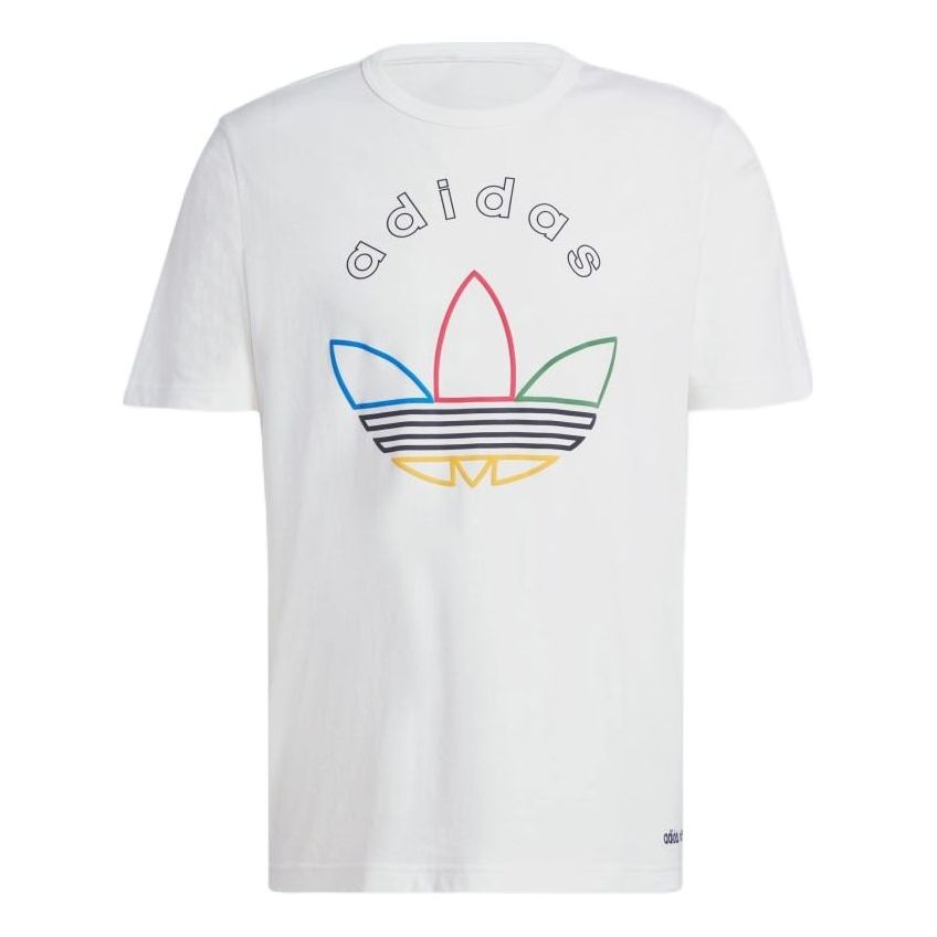adidas Graphic T-Shirt Asia Sizing 'White' IW3237