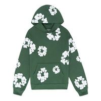 Denim Tears Cotton Wreath Hoodie 'Green White' 301-060-30
