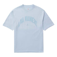 Air Jordan x A Ma Maniere T-Shirt Asia Sizing 'Light Armory Blue' HF0539-440