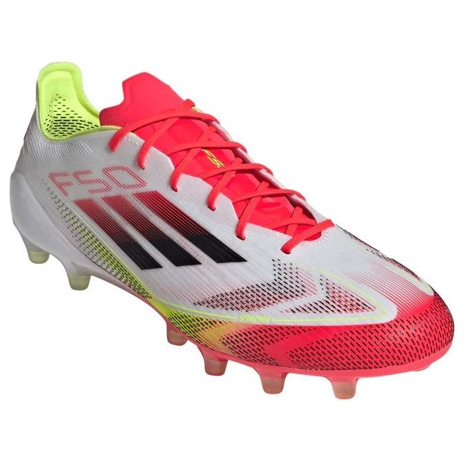 adidas F50 Elite AG 'Pure Victory Pack White Yellow Neon Red' IE1265