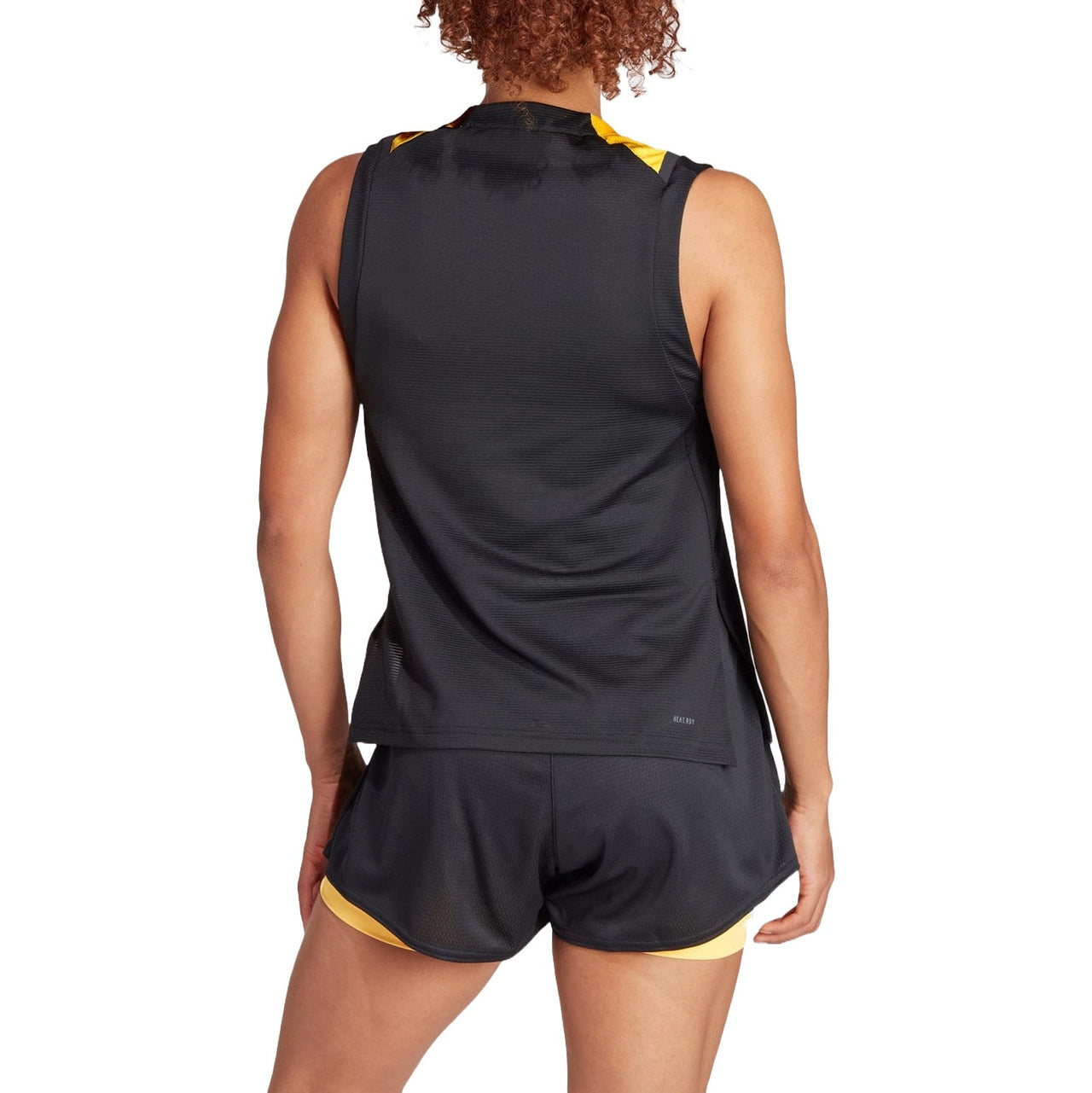 (WMNS) adidas Tennis HEAT.RDY Pro Match Tank 'White Yellow Black' IM8179