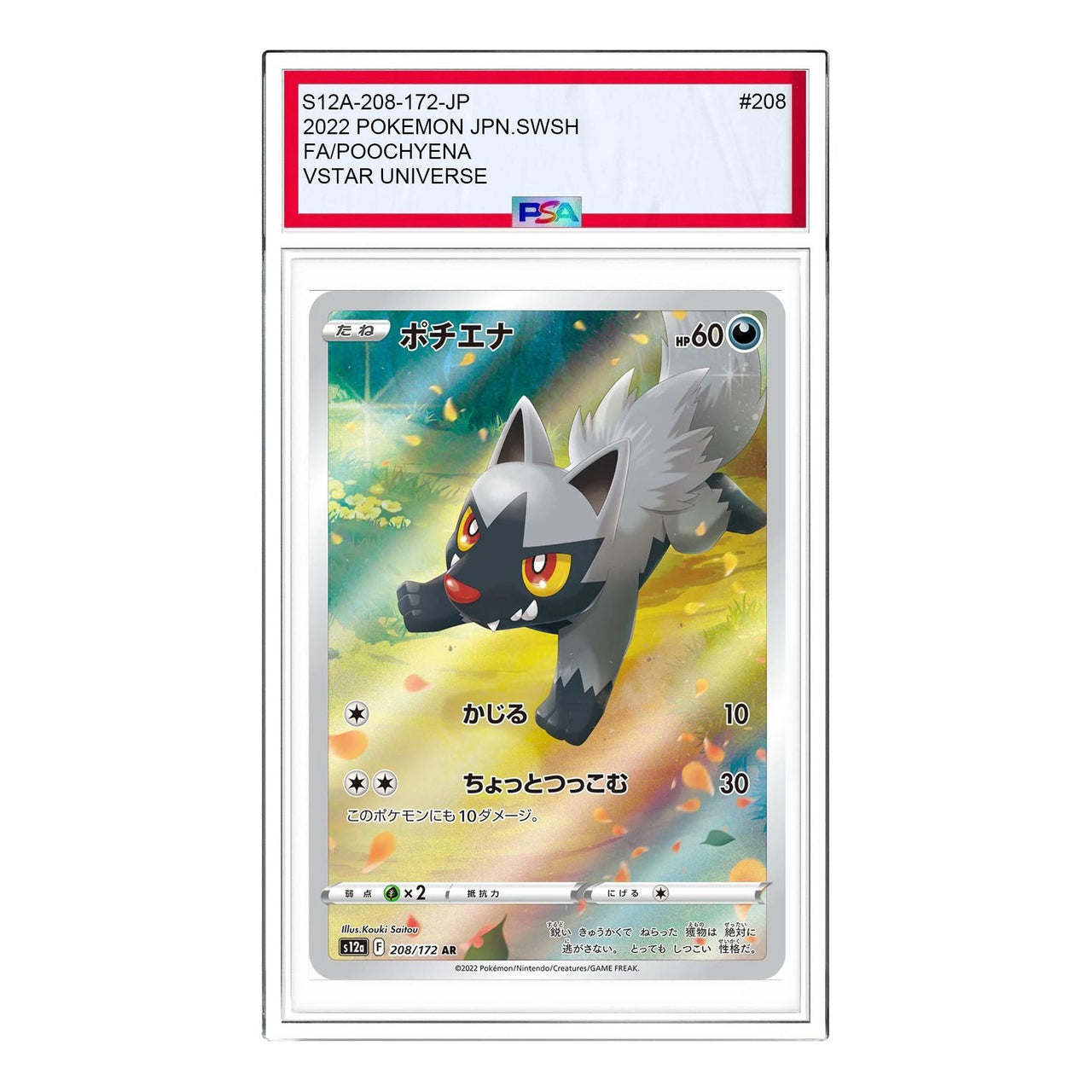 Pokemon VSTAR Universe [s12a 208/172] 'Poochyena AR' S12A-208-172-JP