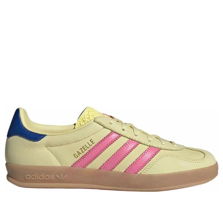 (WMNS) adidas Gazelle Indoor 'Powder Yellow Lucid Pink' JI2719
