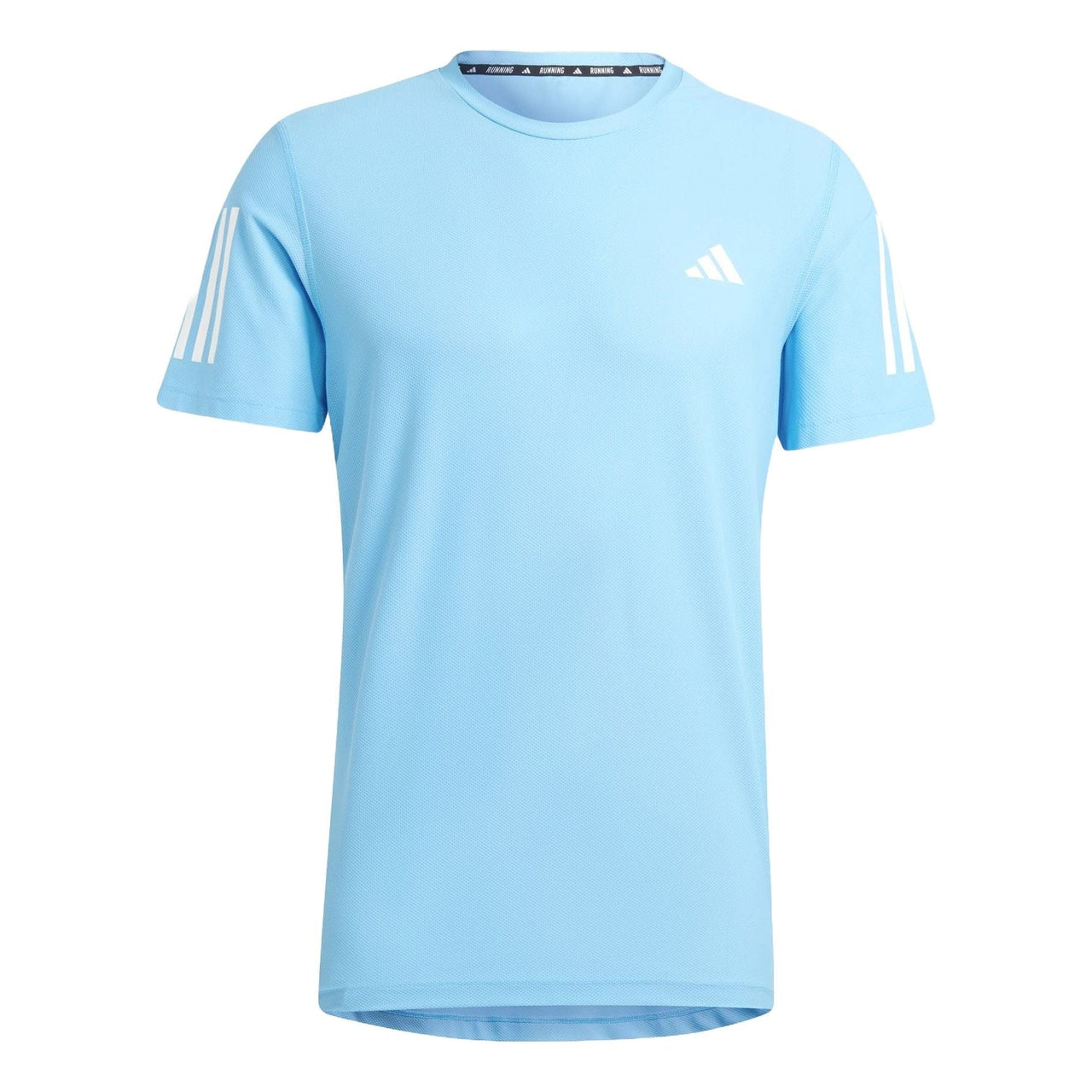 adidas Own The Run T-shirt Asia Sizing 'Light Blue' IN1513