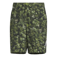 adidas National Geographic Aeroready Allover Print Shorts Asia Sizing 'Green' IS9516