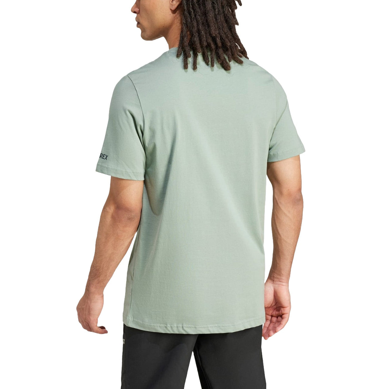 adidas Terrex Graphic T-Shirt 'Silver Green' IZ0467