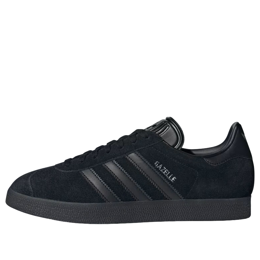 adidas Gazelle 'All Black Silver Metallic' JI2161