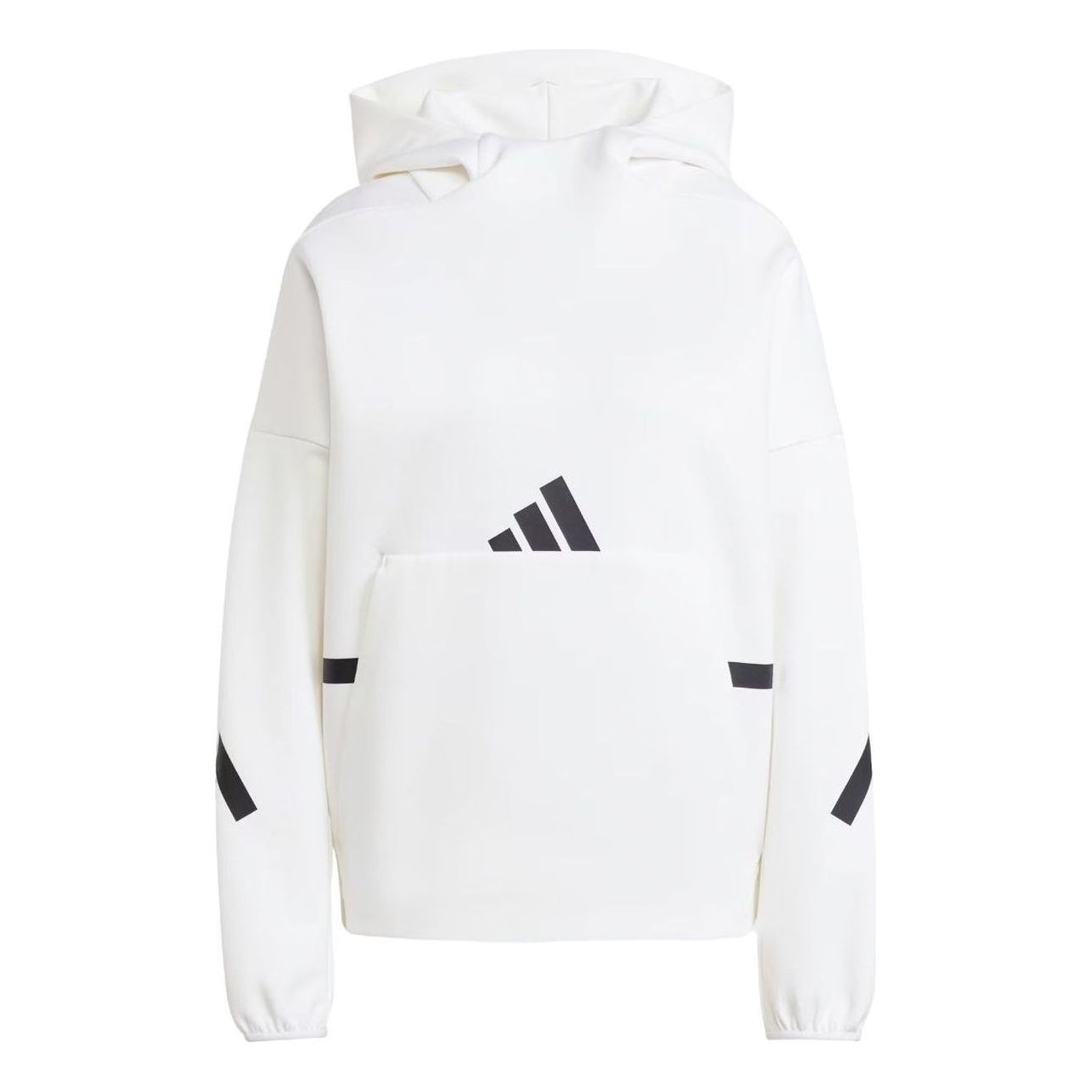 (WMNS) adidas Z.N.E. Hoodie 'White Black' JI7553