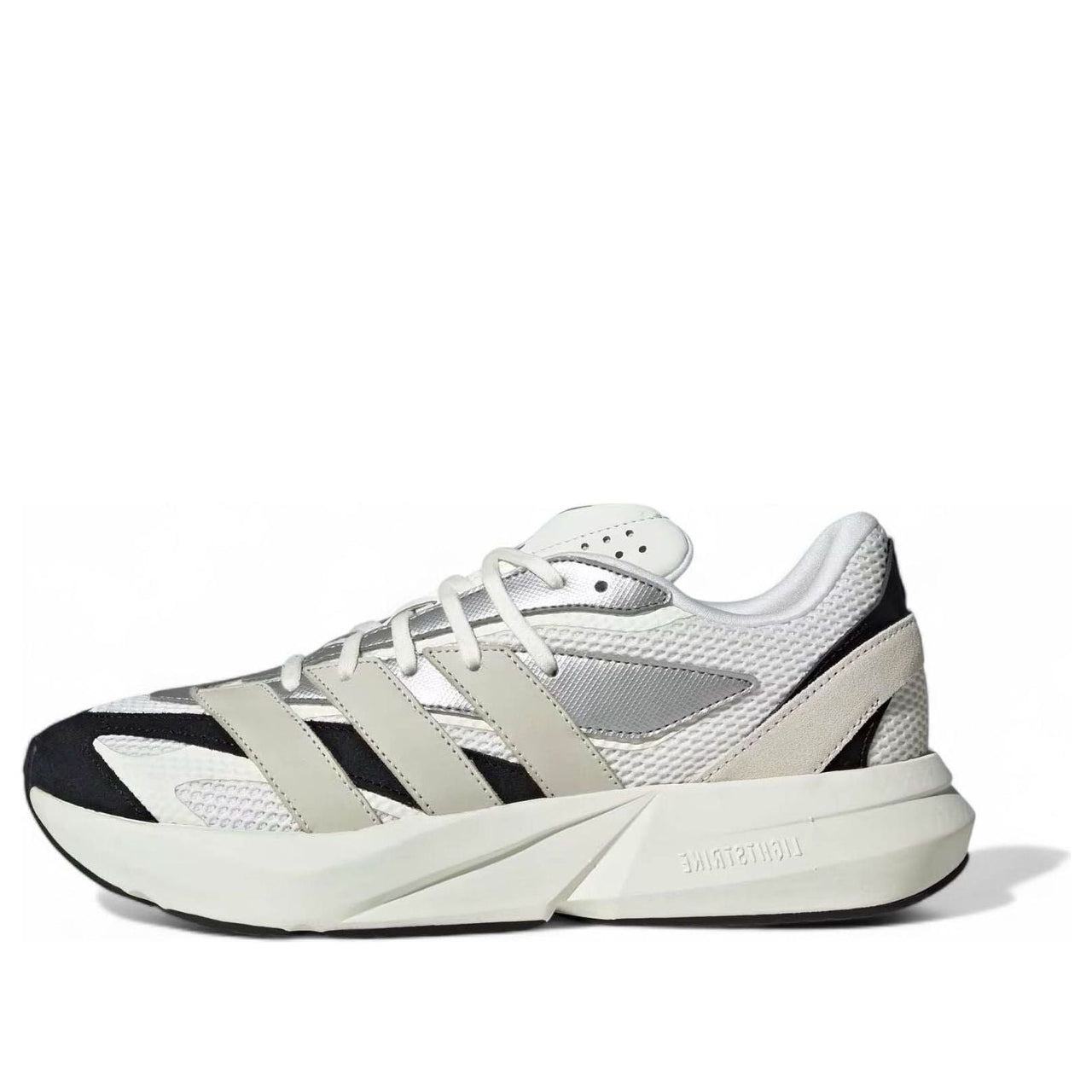 adidas Lightblaze 'Cloud White Silver Metallic' JR7213