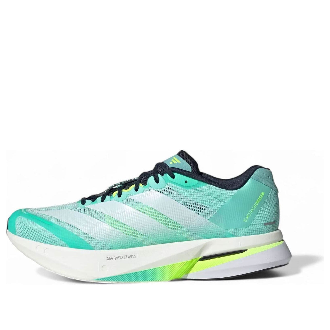 adidas Adizero Boston 13 'Flash Aqua Lucid Lemon' JS4945