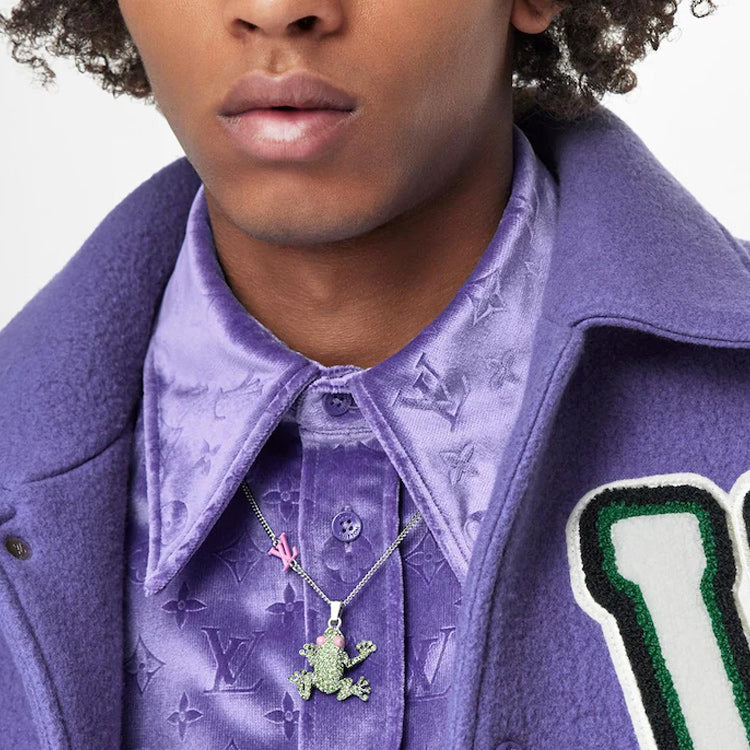 LOUIS VUITTON Lv Crazy Animals Necklace