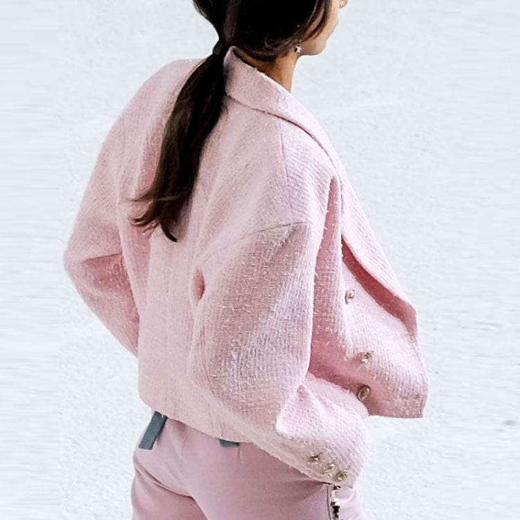 CHANEL Jackets & Coats Women's Light Pink
