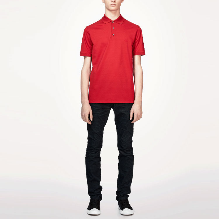 LOUIS VUITTON Polo Shirt Men's Red
