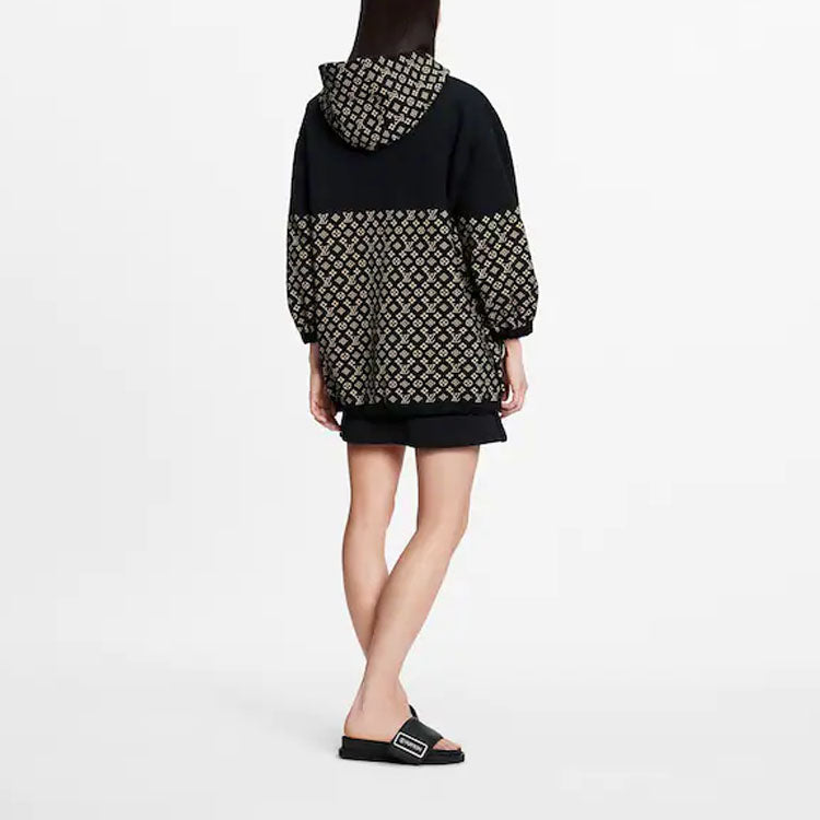 LOUIS VUITTON 2010s Monogram Zip up Hoodie