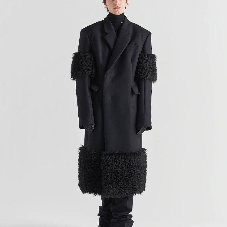 PRADA Coats Men Black