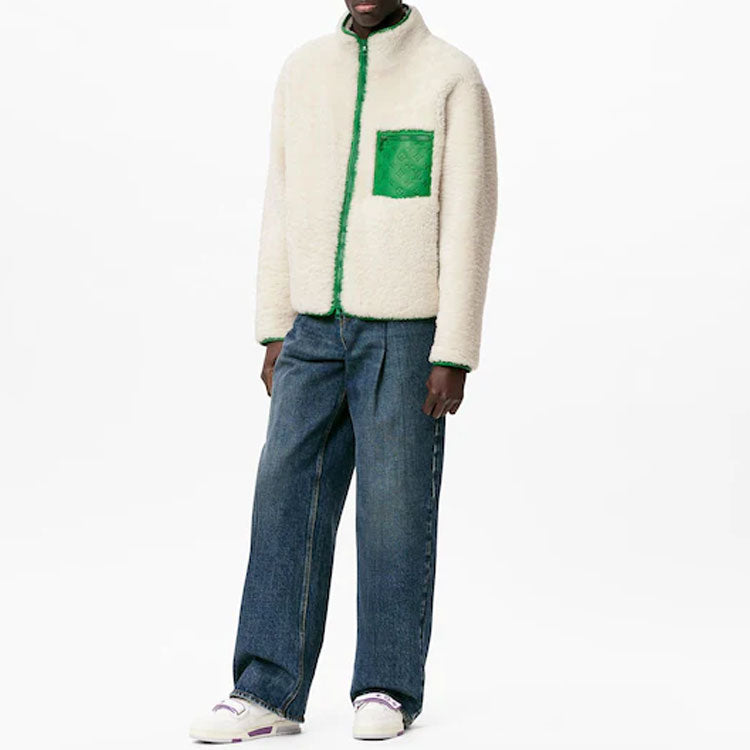 LOUIS VUITTON 2010s Shearling Jacket