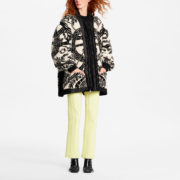 LOUIS VUITTON Bow Jacquard Fleece Jacket