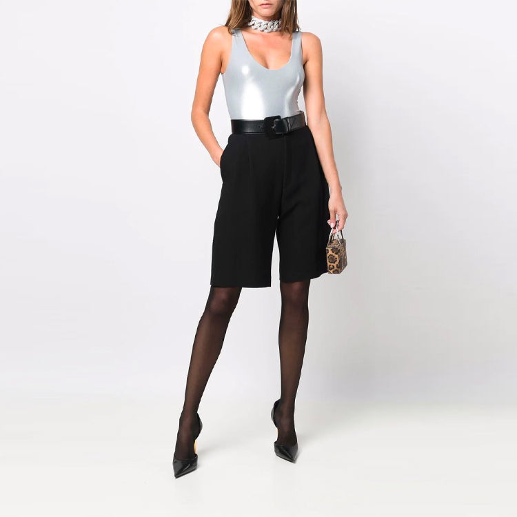 SAINT LAURENT Bodysuits Women's Gray