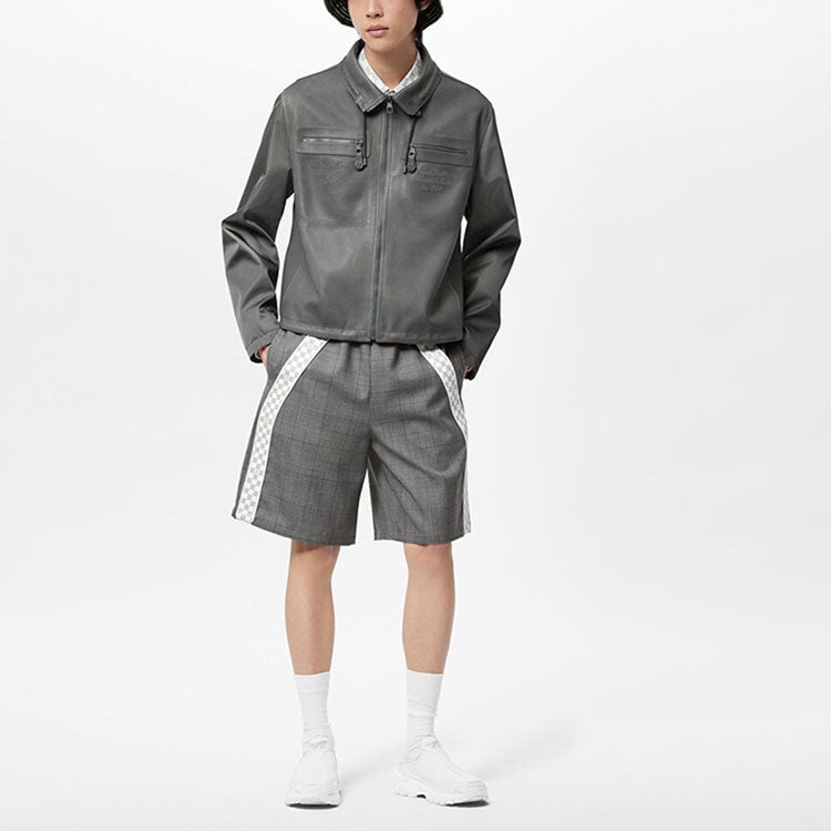 LOUIS VUITTON Jackets Coats Men's Gray